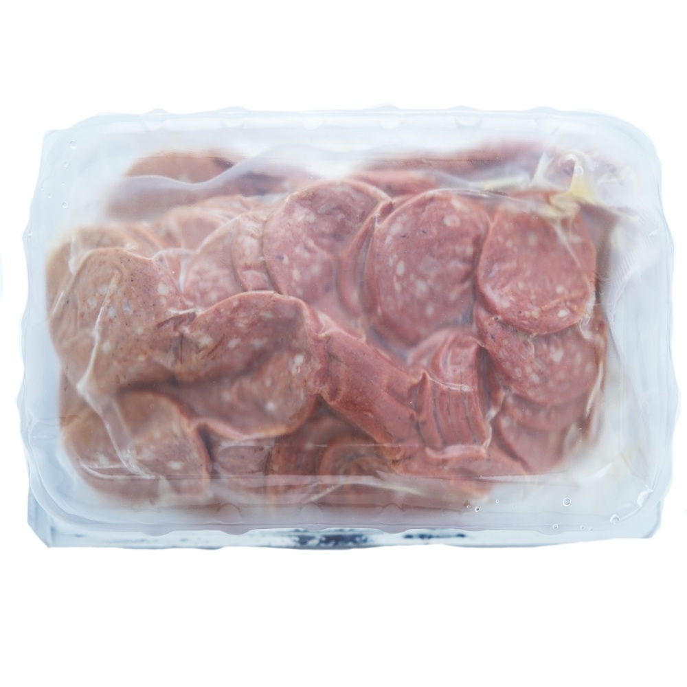 Danet Chicken Pepperoni Sliced 400g back image