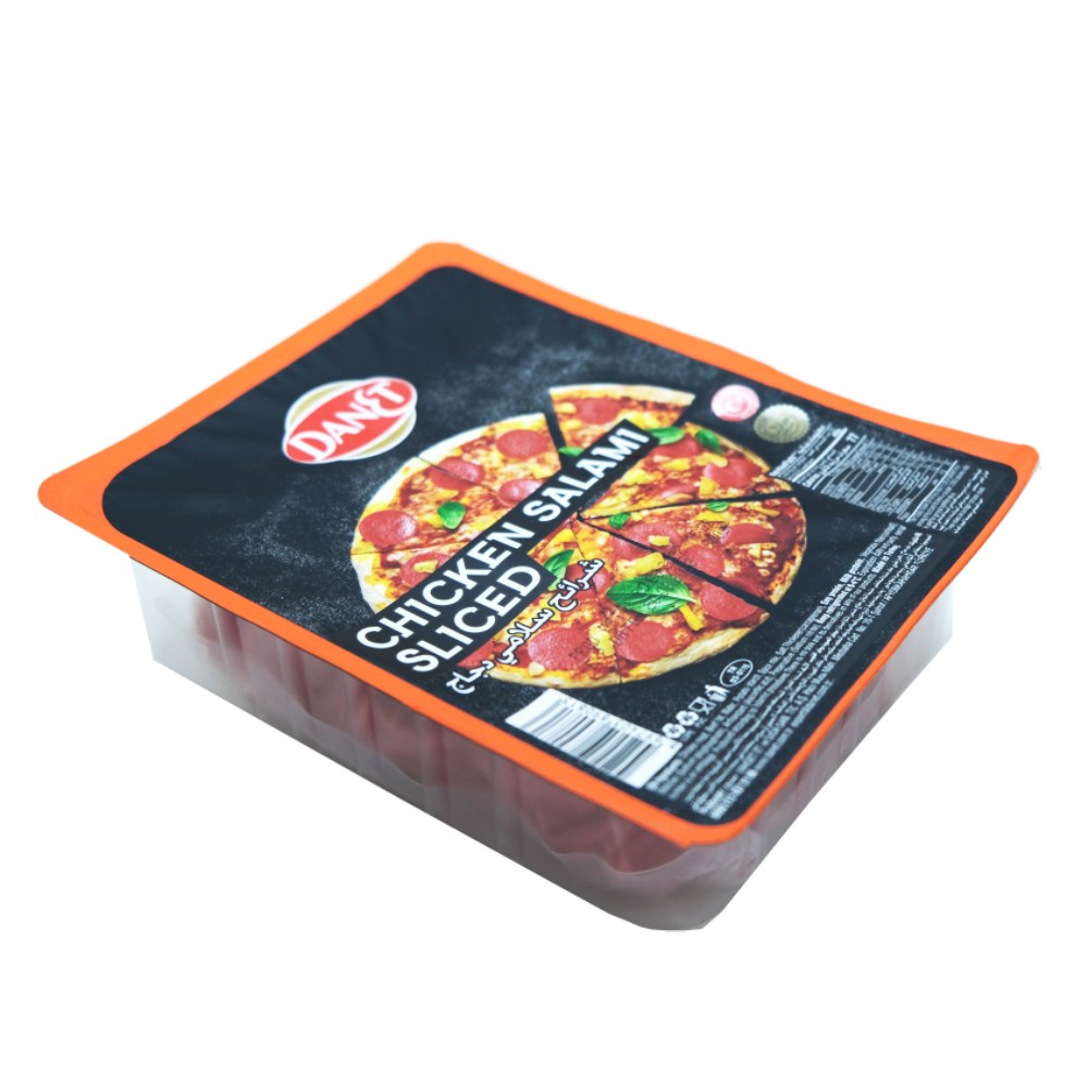 Danet Chicken Salami Sliced 500g left side image