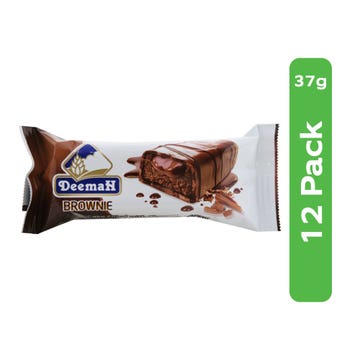Deemah Chocolate Brownie 12x37g 