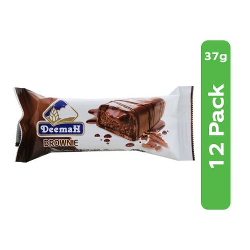 Deemah Chocolate Brownie 12x37g 