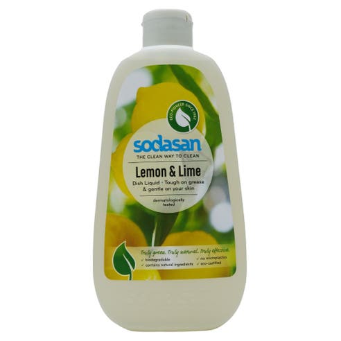 Sodasan Lemon & Lime Liquid Dish Washing 500ml 