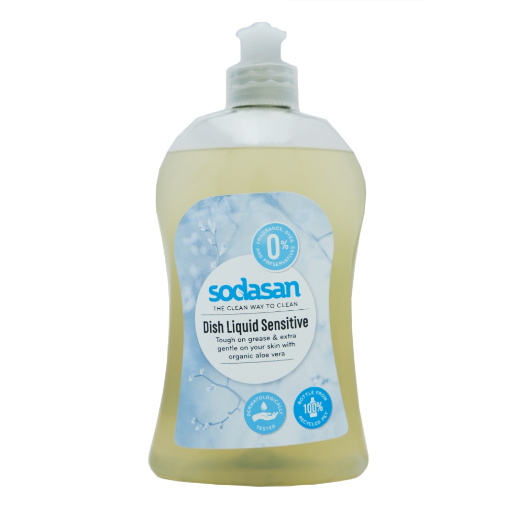 Sodasan Dish Washing Liquid Sensitive 500ml 