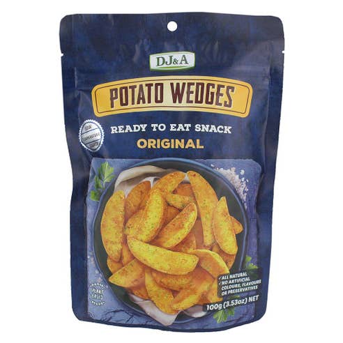DJ&A Original Potato Wedges 100g 