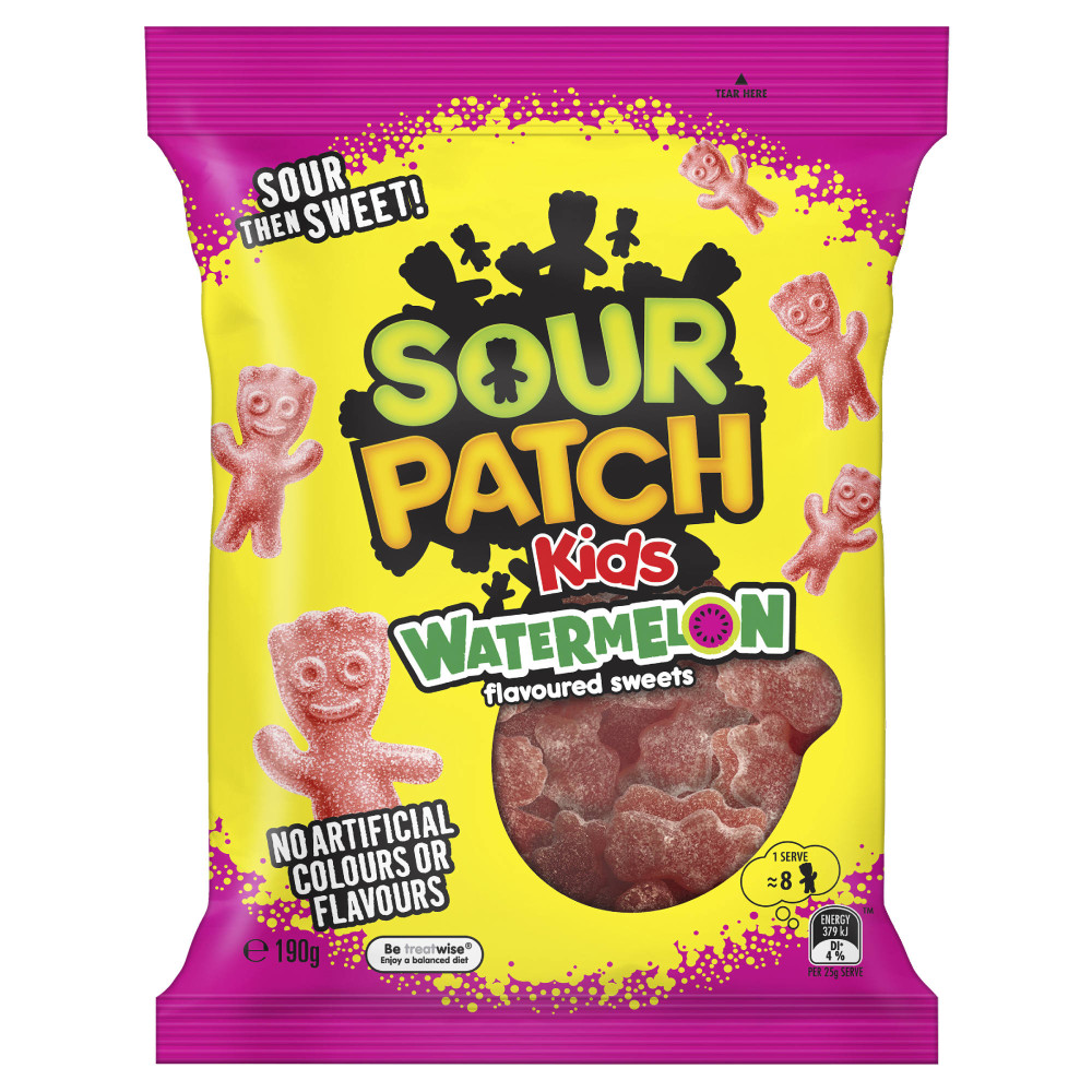 Sour Patch Watermelon Flavored Sweets 220g