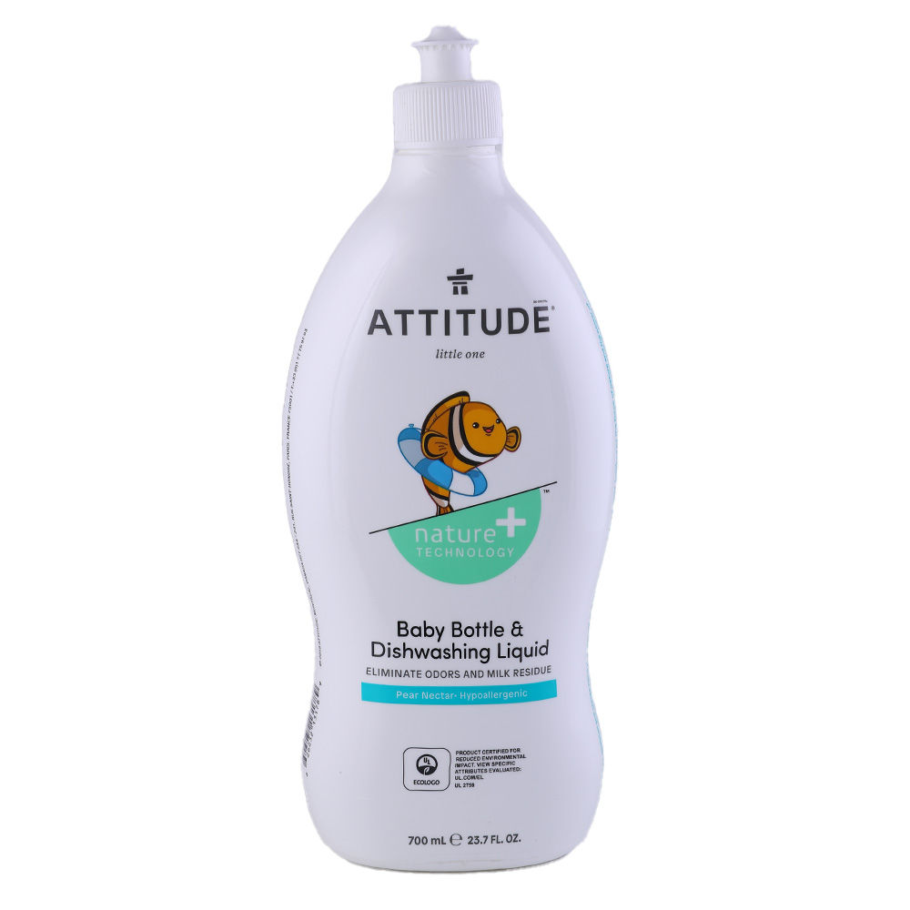 Attitude Baby Bottle & Dishwashing Liquid 700ml
