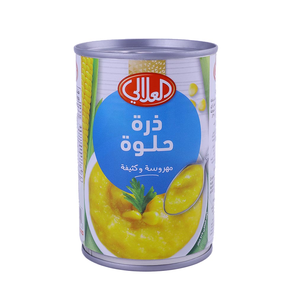 Alalali Sweet Corn Cream Style 425g back image