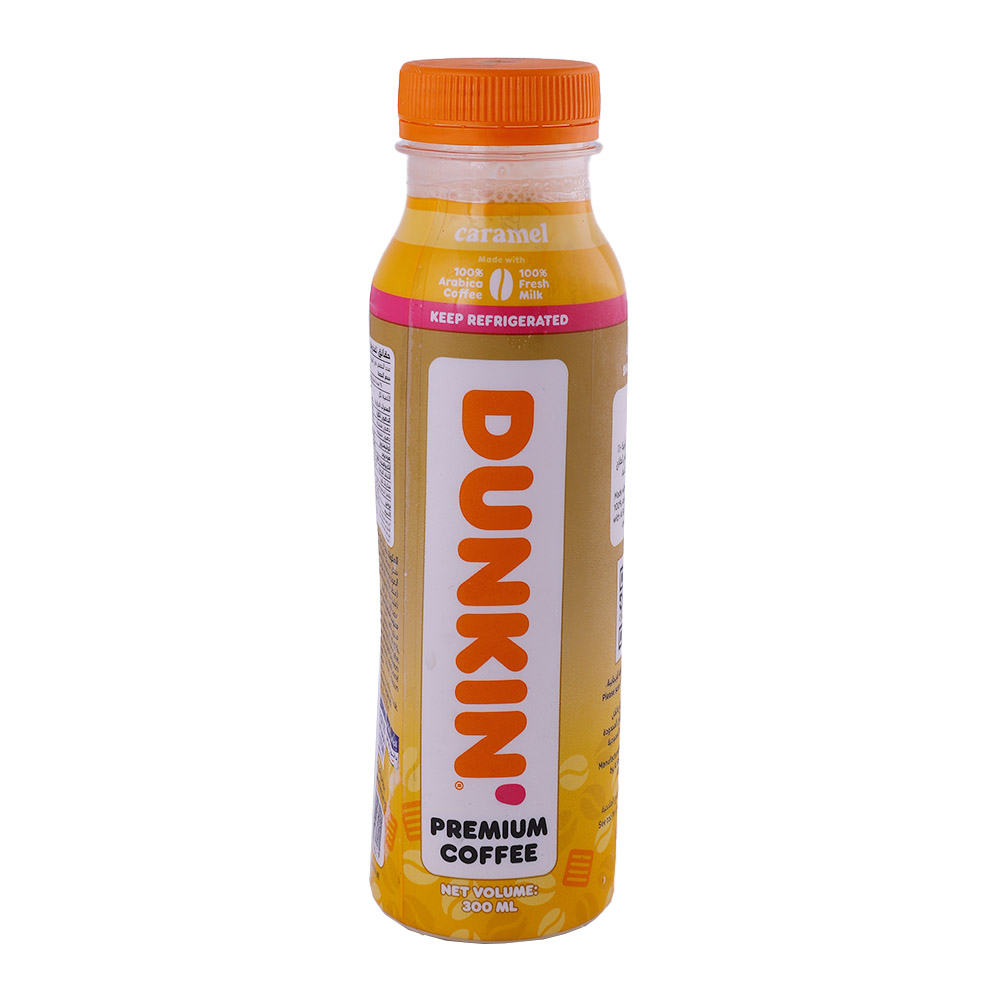 Dunkin Premium Caramel Iced Coffee 300ml