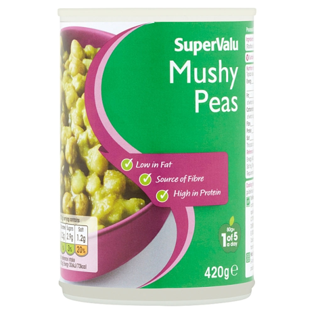 SuperValu Mushy Peas 420g