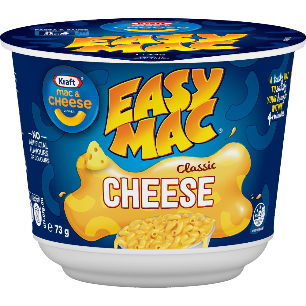 Kraft Mac & Cheese Easy Mac Classic Cheese 73g
