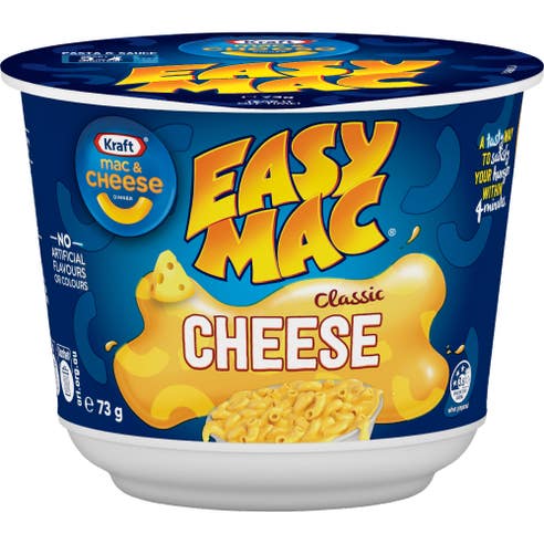 Kraft Mac & Cheese Easy Mac Classic Cheese 73g 