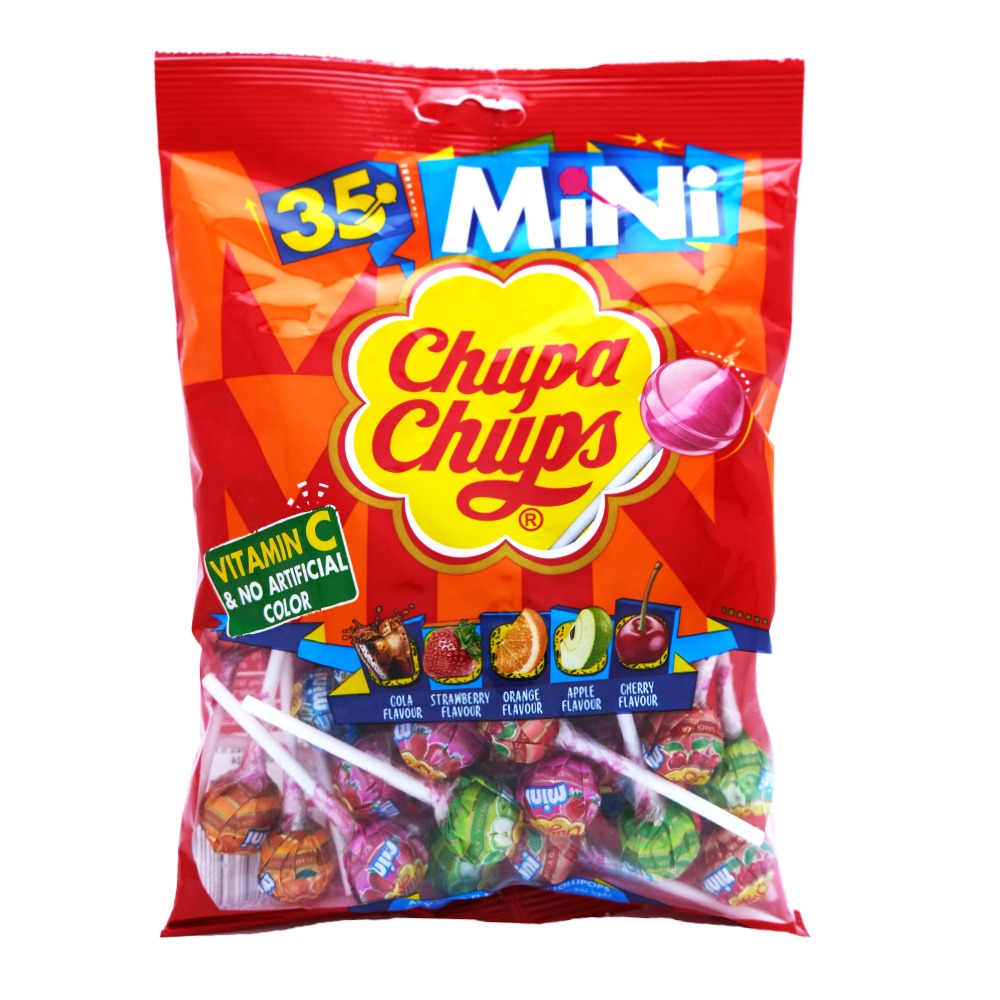 Chupa Chups Mini Bag 210g [35 Pieces] 