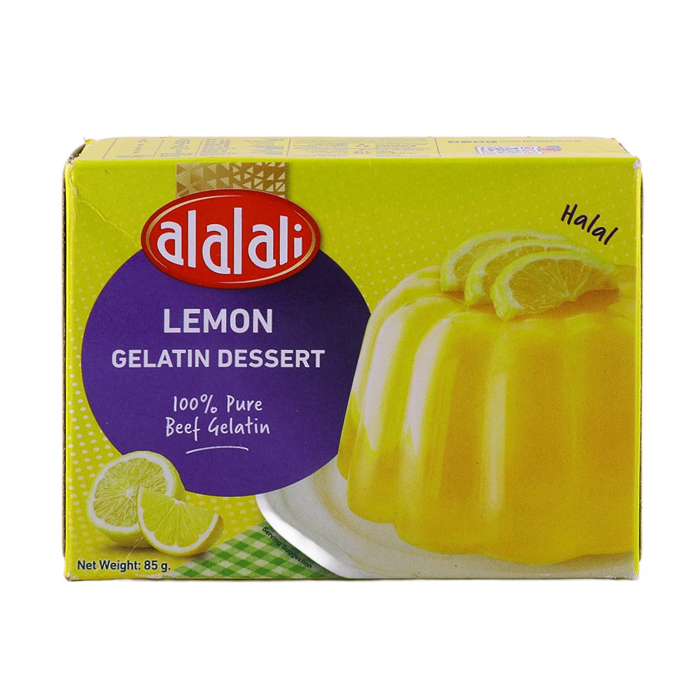 Alalali Lemon Gelatin Dessert 85g 