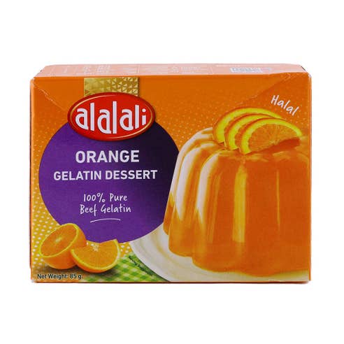 Alalali Orange Gelatin Dessert 85g 