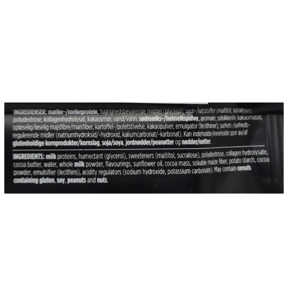Barebells Cookies & Cream Protein Bar 55g back image