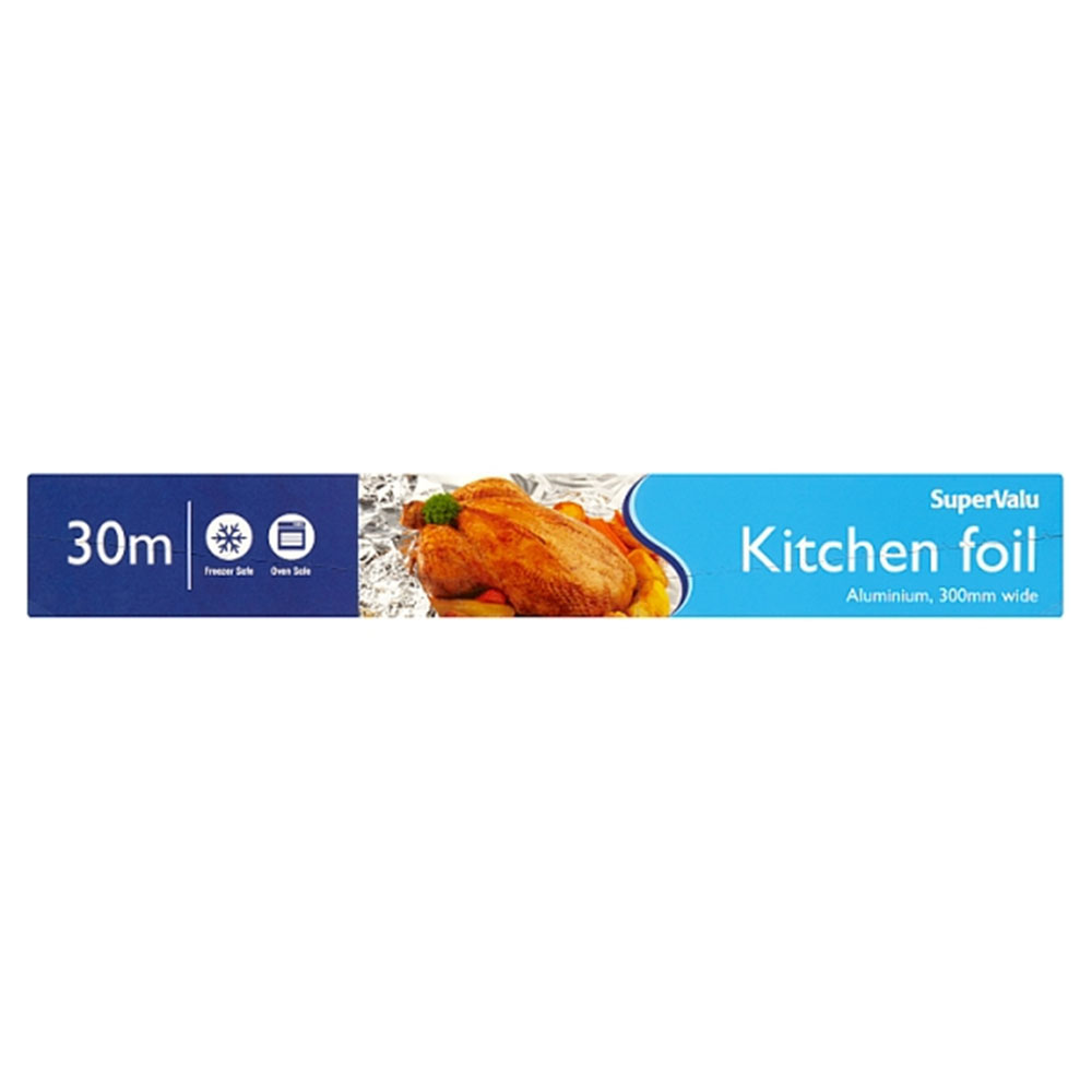 SuperValu Kitchen Foil Aluminium 300mm x 30m