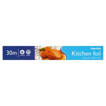 SuperValu Kitchen Foil Aluminium 300mm x 30m 