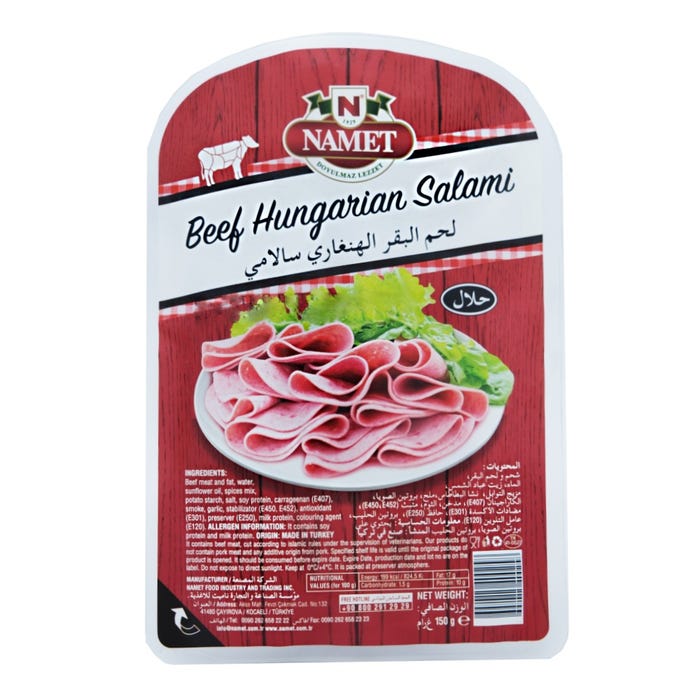 Namet Beef Hungarian Salami 150g