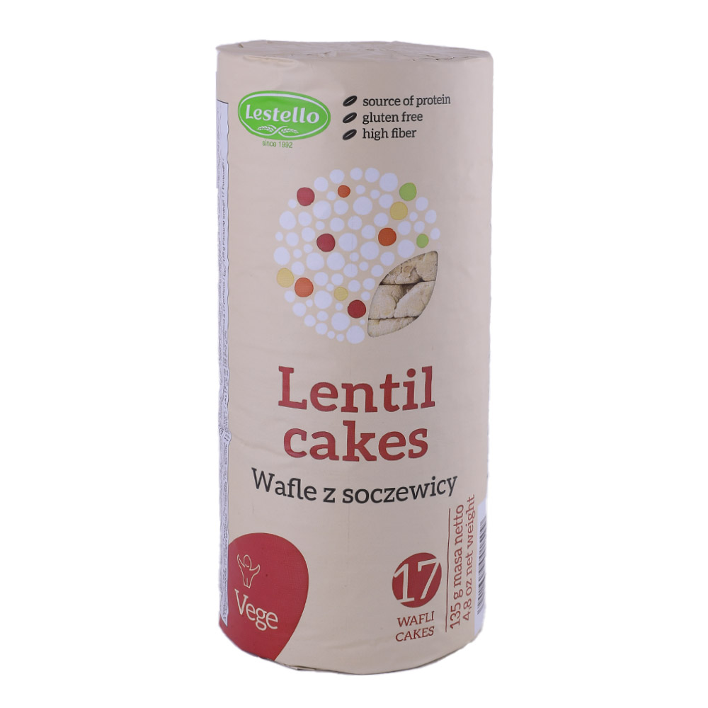 Lestello Lentil Rice Cakes 135g