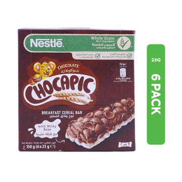 Nestle Chocapic Cereal Bar 6x25g
