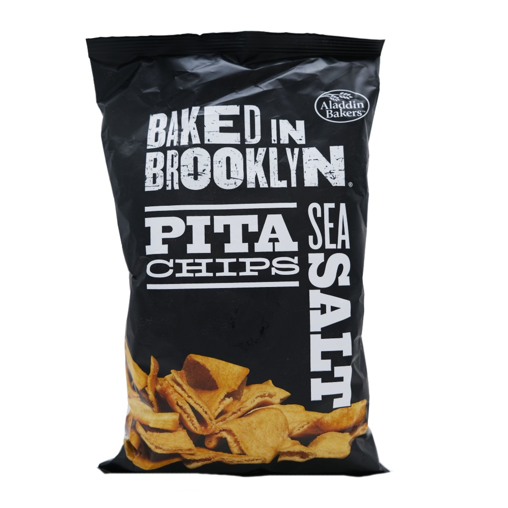 Baked In Brooklyn Pita Chips Sea Salt 170g