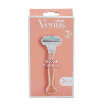 Gillette Venus Smooth Sensitive Razor Blades [2 Pieces] 