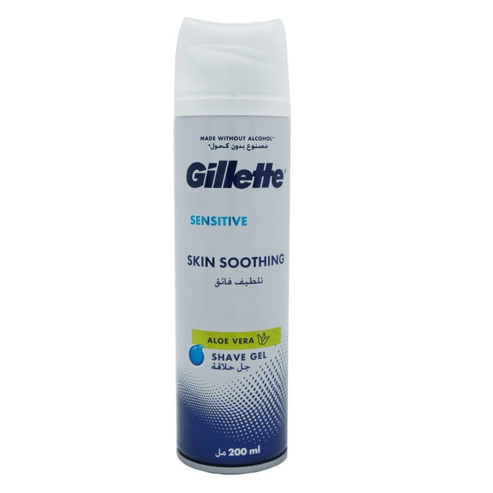 Gillette Shaving Gel Sensitive Skin Soothing 200ml