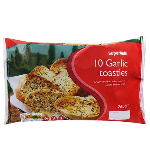 Supervalu 10 Garlic Toasties 260g 