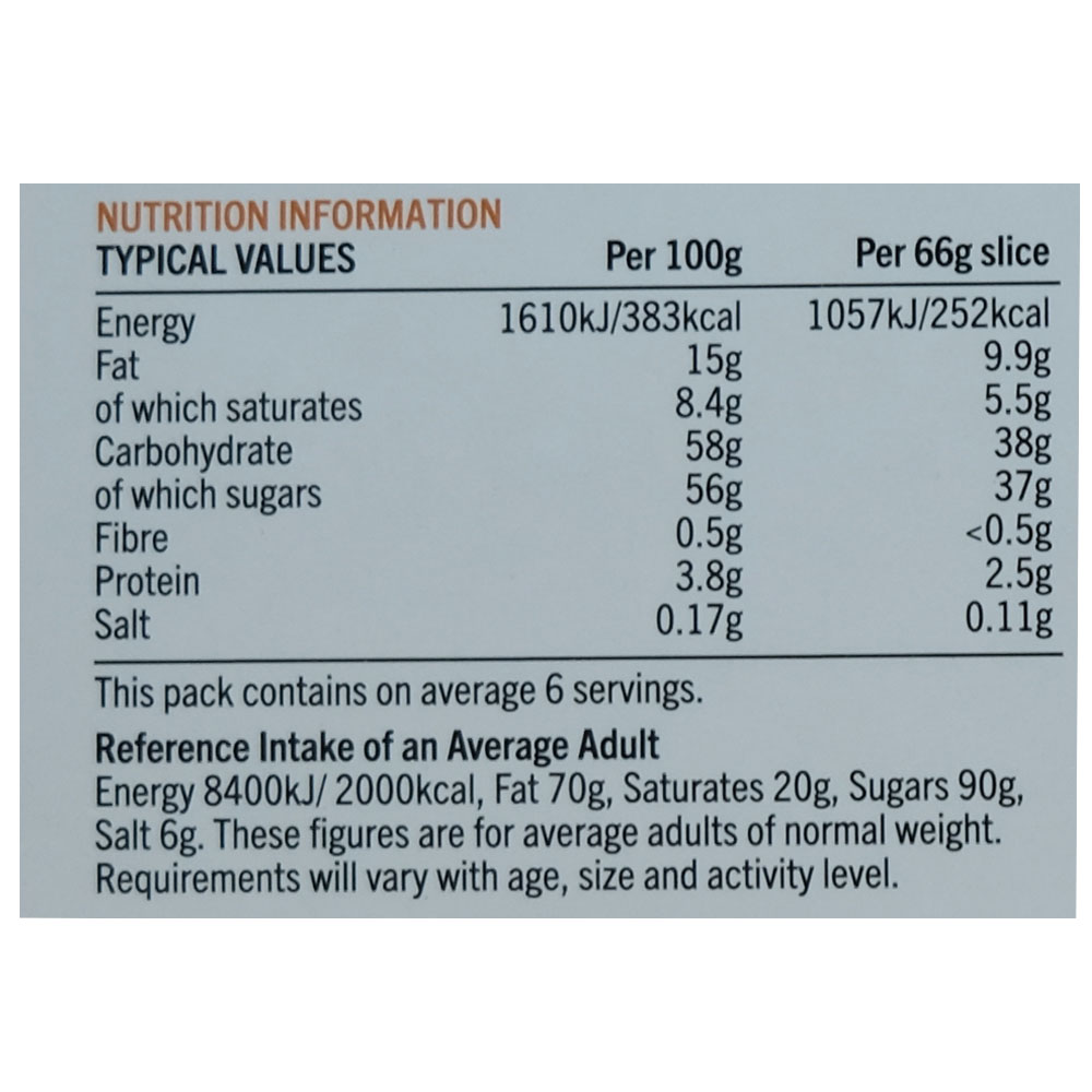 Supervalu Toffee Roulade 400g right side image