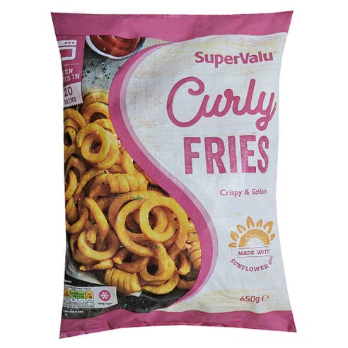 Supervalu Curly Fries 650g 