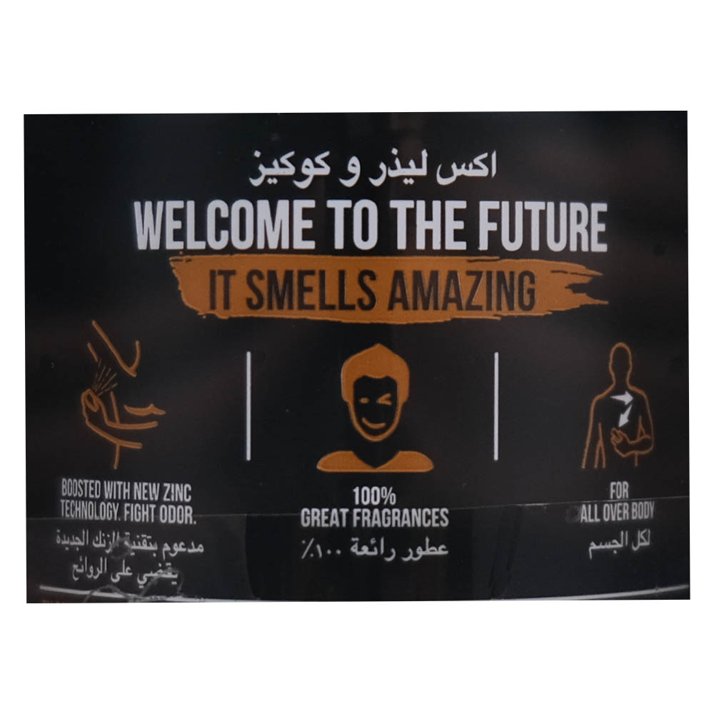 Axe Leather & Cookies Body Spray 3x150ml [Special Offer] right side image