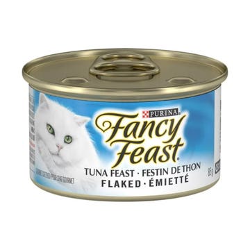 Purina Fancy Feast Flaked Tuna Cat Food 85g 