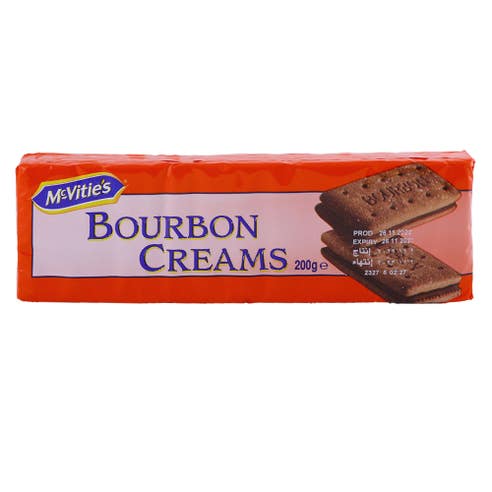 Mcvities Bourbon Creams 200g 