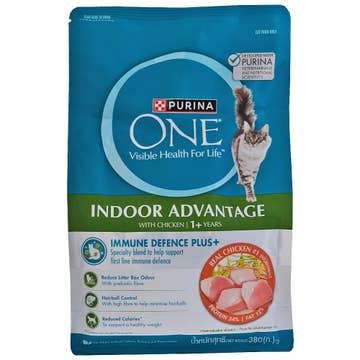 Purina One Indoor Advantage Chicken Cat Food 380g 