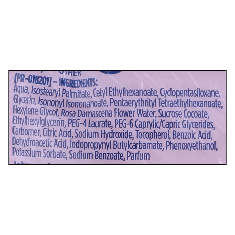 Johnson's Rose Water Cleansing Wipes [1+1 Free] [Special Offer] right side image