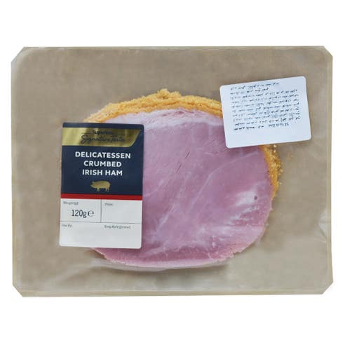 SuperValu Signature Tastes Grab & Go Crumbed Ham 120g [Contains Pork] 