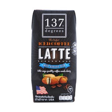 137 Degrees Iced Coffee Latte with Almond Milk 180g 