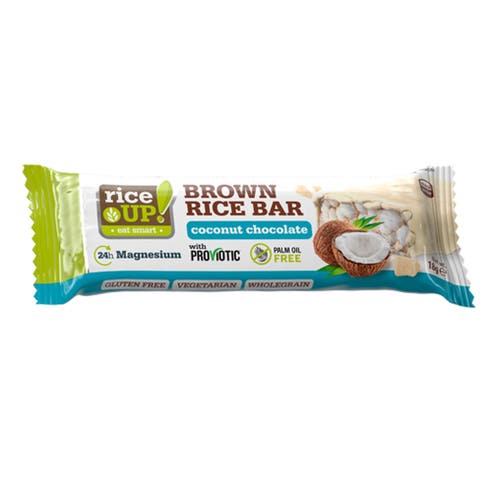 Rice Up Coconut Chocolate Brown Rice Bar 18g 