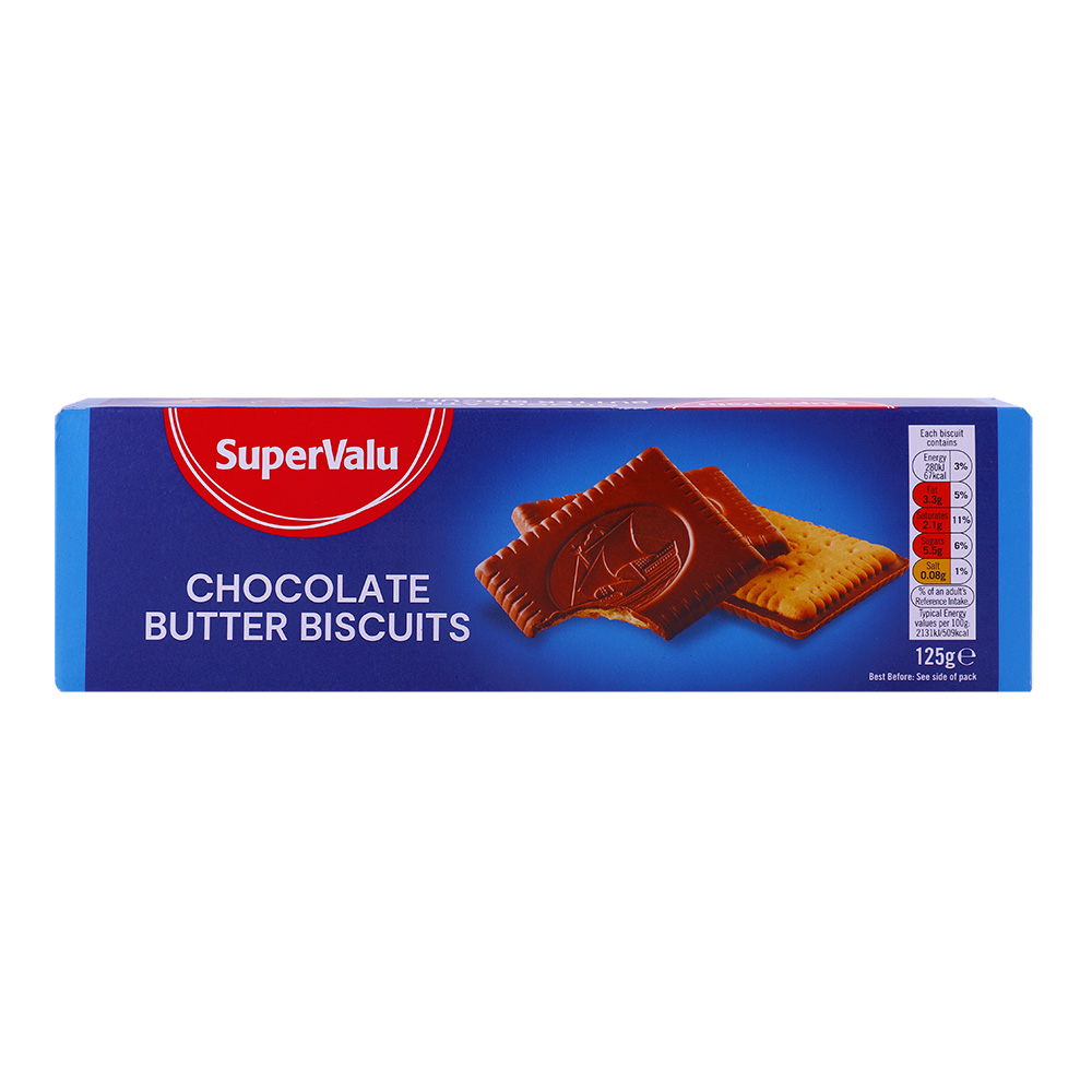 SuperValu Chocolate Butter Biscuits 125g