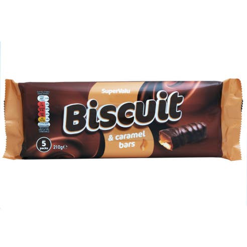 SuperValu Crunch Biscuits & Caramel Bars 210g 