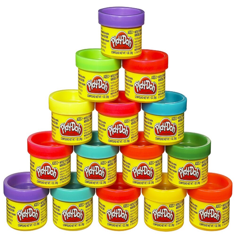 Play-Doh Party Bag 15 Cans back image
