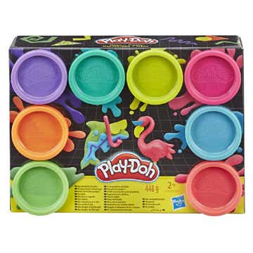 Play-Doh Neon Colors 8 Cans 