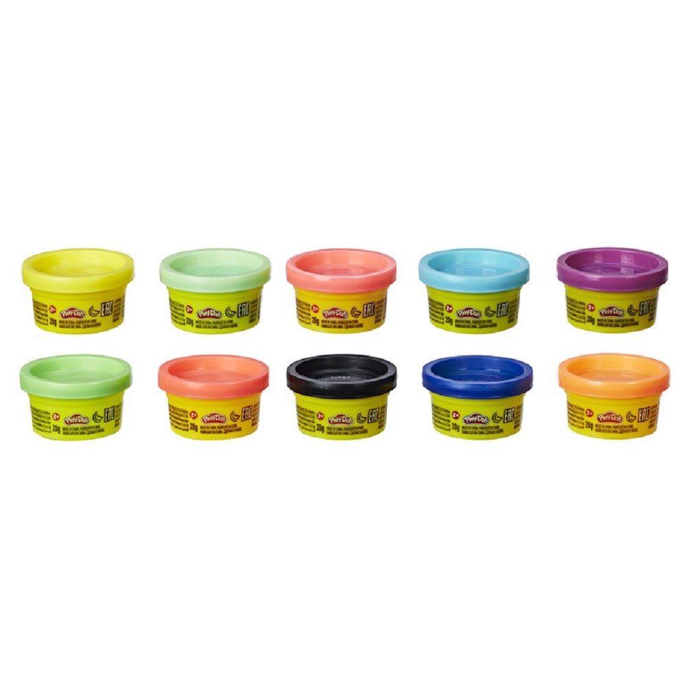 Play-Doh Party Pack 10 Cans back image
