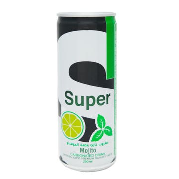 Super Carbonated Mojito Drink 250ml 