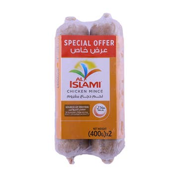 Al Islami Chicken Mince 2x400g 