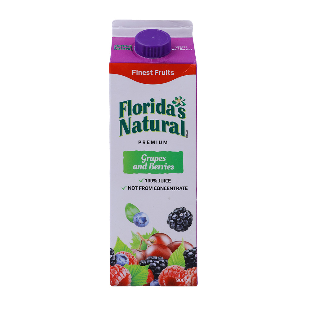 Florida's Natural Premium Grapes & Berries Juice 900ml