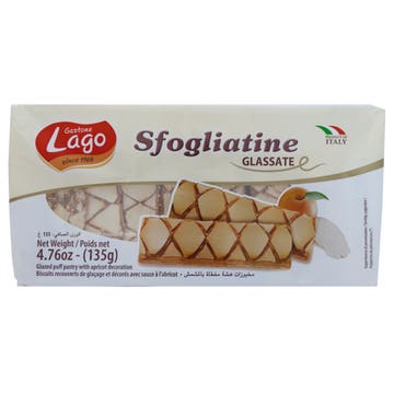 Lago Sfogliatine Iced Glazed Pastry 135g 