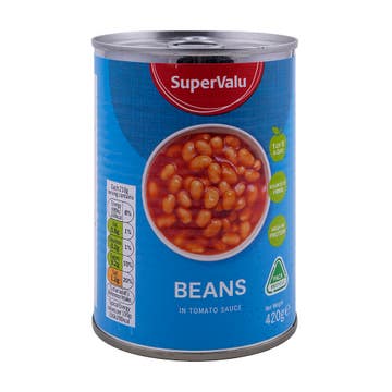 SuperValu Beans In Tomato Sauce 420g 