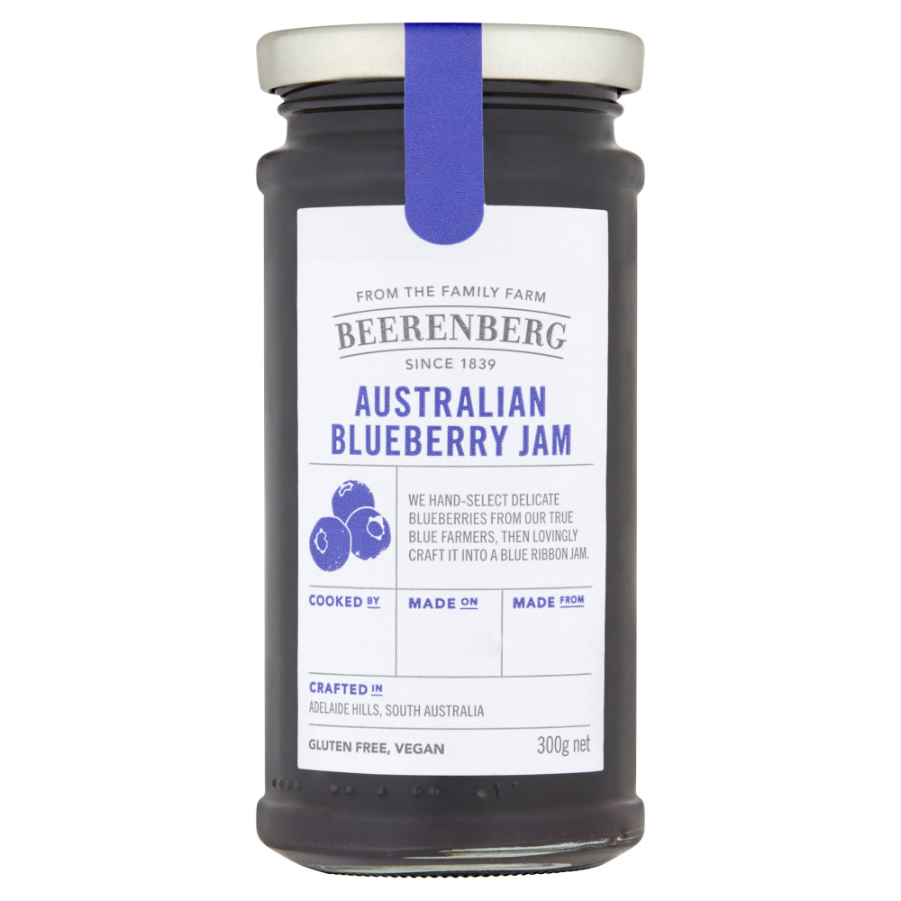 Beerenberg Australian Blueberry Jam 300g