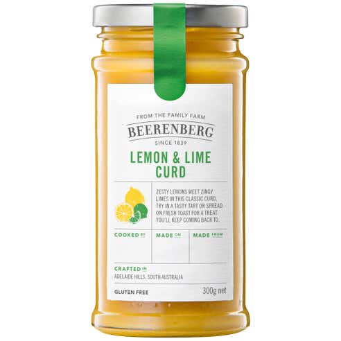 Beerenberg Lemon & Lime Curd Spread 300g 