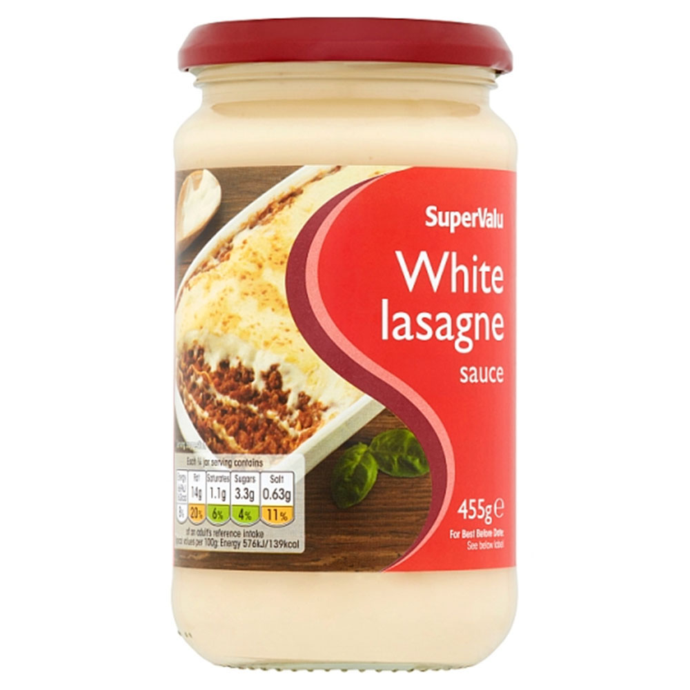 SuperValu White Lasagne Sauce 455g